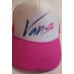Otto Collection Vans Baseball Cap Pink And White Adjustable Hat  eb-90268254